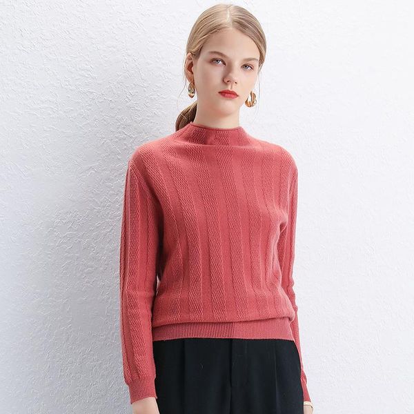 women's sweaters smpevrg autumn winter pure wool sweater female pullover long sleeve half high neck women knit jumper, White;black
women's sweaters smpevrg autumn winter pure wool sweater female pullover long sleeve half high neck women knit jumper, White;black