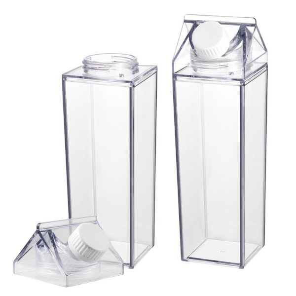 storage bottles & jars cabilock 2pcs transparent water 500ml square container for outdoor sports travel
storage bottles & jars cabilock 2pcs transparent water 500ml square container for outdoor sports travel