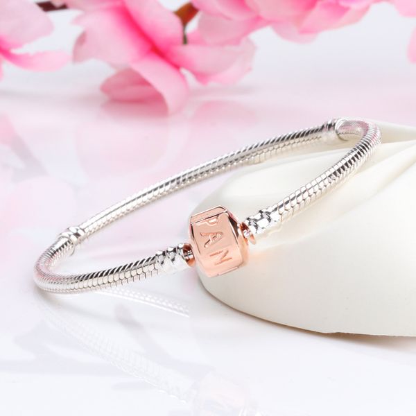 pandora basic chain s925 sterling silver classic buckle snake bone bracelet pandora family logo basic chain factory direct sales, Black
pandora basic chain s925 sterling silver classic buckle snake bone bracelet pandora family logo basic chain factory direct sales, Black
