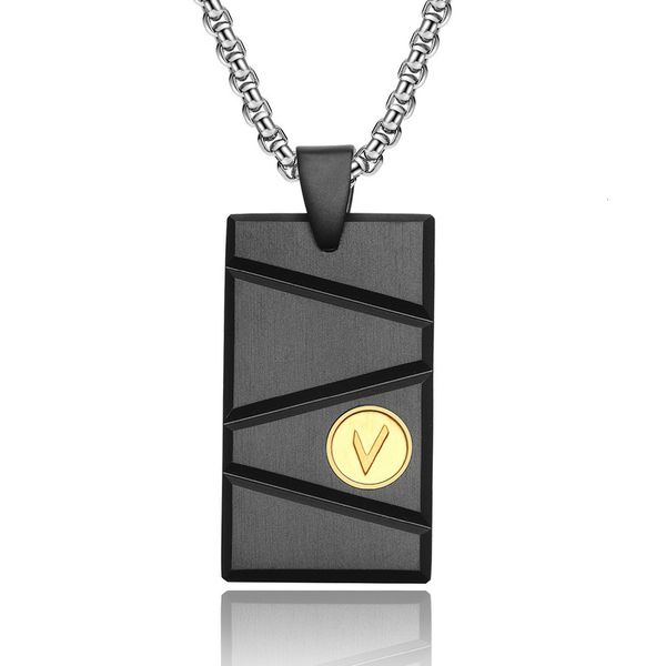 hip hop men's stainless steel pendant square beveled edge frosted titanium necklace, Silver
hip hop men's stainless steel pendant square beveled edge frosted titanium necklace, Silver
