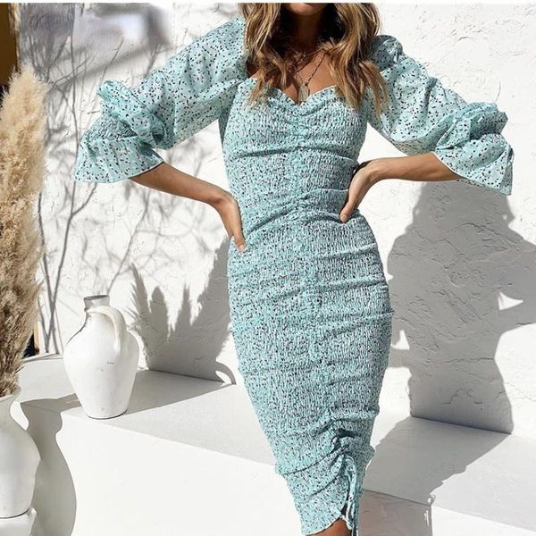 casual dresses 2021 package hips dot print long sleeve dress elegant women lacing up elastic ruched mid party slim fit vestido, Black;gray
casual dresses 2021 package hips dot print long sleeve dress elegant women lacing up elastic ruched mid party slim fit vestido, Black;gray