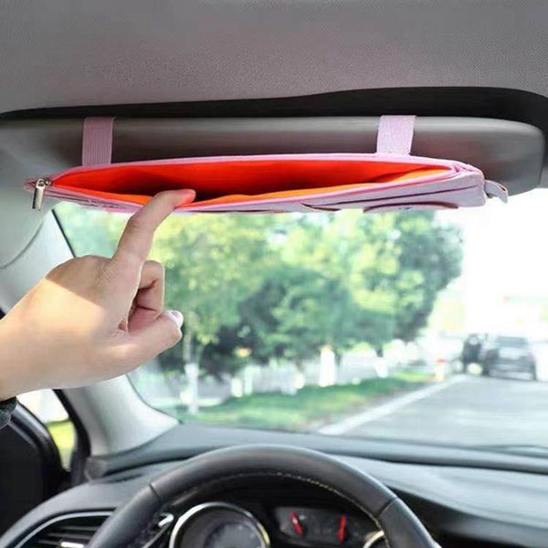 car organizer visor reception multifunctional creative personality glasses clip card bag ticket
car organizer visor reception multifunctional creative personality glasses clip card bag ticket