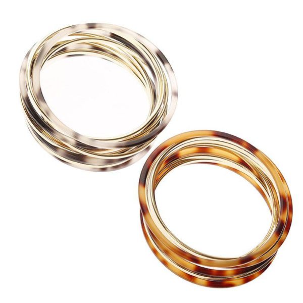 bangle 12 pcs/set round acetate resin metal ring bracelet women jewelry vintage fashion charms multi-layer decoration lady c1fc, Black
bangle 12 pcs/set round acetate resin metal ring bracelet women jewelry vintage fashion charms multi-layer decoration lady c1fc, Black
