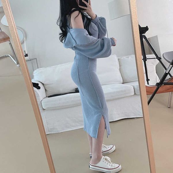 korea chic casual candy color hooded sweatshirts coat long sleeve hoodies slim wrap hip split tank dress blue matching sets 210610, White
korea chic casual candy color hooded sweatshirts coat long sleeve hoodies slim wrap hip split tank dress blue matching sets 210610, White