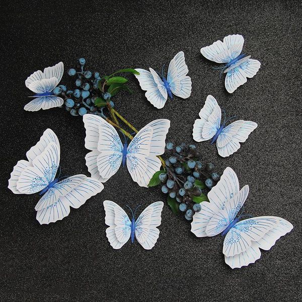 wall stickers 12pcs 3d double layer flash butterfly magnet fridge art home decor decals bedroom decoration
wall stickers 12pcs 3d double layer flash butterfly magnet fridge art home decor decals bedroom decoration
