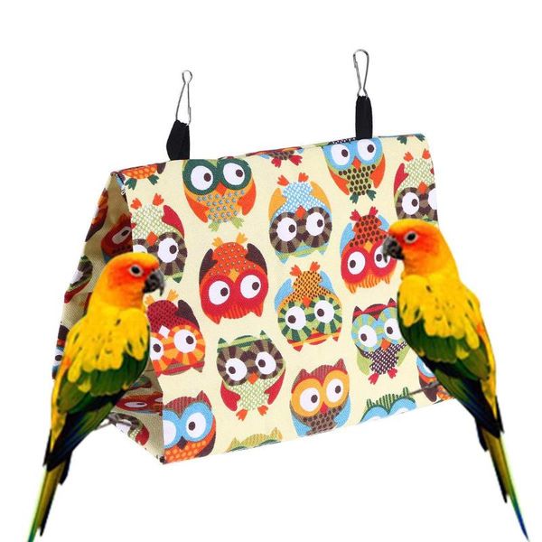 spring and summer style canvas bird's nest cotton parrot hammock bird house sleeping tent triangle cages
spring and summer style canvas bird's nest cotton parrot hammock bird house sleeping tent triangle cages