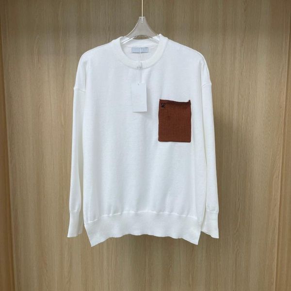 men's sweaters autumn selling men women pure cotton high street three-dimensional pocket round neck long-sleeved pullover, White;black
men's sweaters autumn selling men women pure cotton high street three-dimensional pocket round neck long-sleeved pullover, White;black