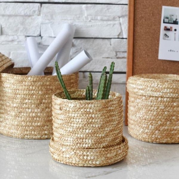 storage baskets handmade straw woven basket with lid snack organizer box laundry rattan flower baske
storage baskets handmade straw woven basket with lid snack organizer box laundry rattan flower baske