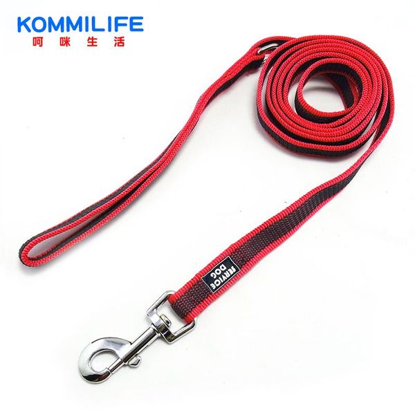 dog collars & leashes kommilief durable nylon leash lead 1-2m length pet training for medium large dogs outdoor walk traction rope
dog collars & leashes kommilief durable nylon leash lead 1-2m length pet training for medium large dogs outdoor walk traction rope