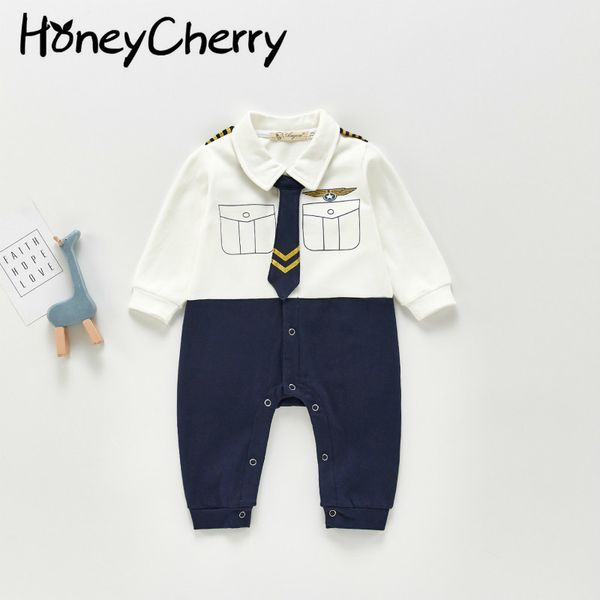 spring baby boy romper navy collar fake two-piece crawl suit clothes knitted clothing 210515, Blue
spring baby boy romper navy collar fake two-piece crawl suit clothes knitted clothing 210515, Blue