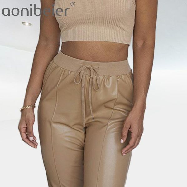 aonibeier women faux leather pant autumn pockets button loose straight casual elegant streetwear solid green black trousers women's pan, Black;white
aonibeier women faux leather pant autumn pockets button loose straight casual elegant streetwear solid green black trousers women's pan, Black;white