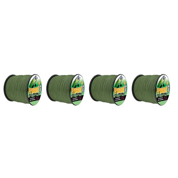 frwanf pe braided fishing line 4 strand 100m super strong multifilament thread for carp lines 12lb braid