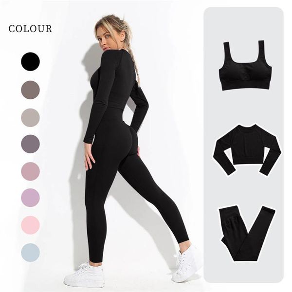 yoga outfit sportswear set workout clothes athletic wear sports gym leggings women seamless fitness bra crop pants suit
yoga outfit sportswear set workout clothes athletic wear sports gym leggings women seamless fitness bra crop pants suit