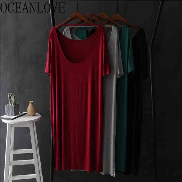 summer dress women leisure wear soft solid vestidos loose short sleeve dresses casual 16196 210415, Black;gray
summer dress women leisure wear soft solid vestidos loose short sleeve dresses casual 16196 210415, Black;gray