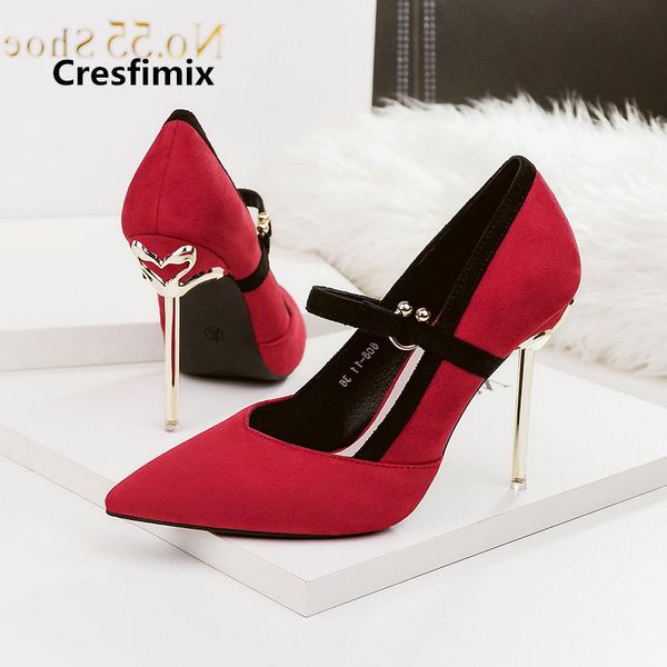 dress shoes cresfimix femmes hauts talons women fashion spring summer buckle strap red high heel female cool wedding heels c2624, Black
dress shoes cresfimix femmes hauts talons women fashion spring summer buckle strap red high heel female cool wedding heels c2624, Black