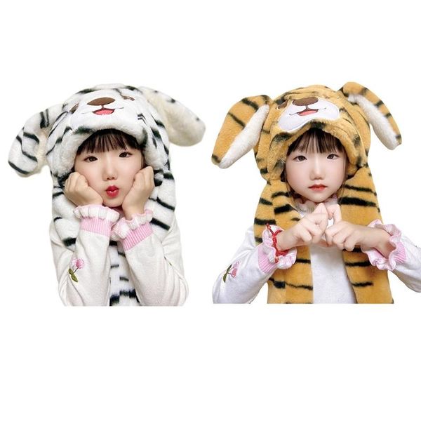 berets windproof ear protecting tiger hat christmas children's day winter kids keep head neck warm comfortable, Blue;gray
berets windproof ear protecting tiger hat christmas children's day winter kids keep head neck warm comfortable, Blue;gray
