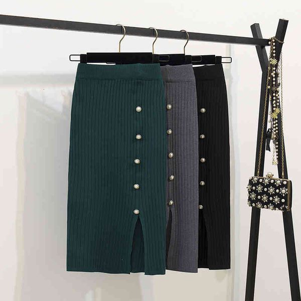 suits knitted women split button high elastic solid slim female autumn pleated skirts winter saias mujer black saia
suits knitted women split button high elastic solid slim female autumn pleated skirts winter saias mujer black saia