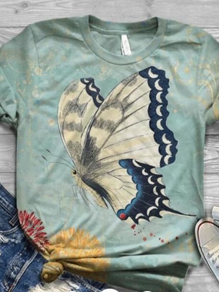 women's t-shirt women tshirt animal print graphic tee kawaii clothes female streetwear summer short sleeve cute aesthetic floral shirt, White
women's t-shirt women tshirt animal print graphic tee kawaii clothes female streetwear summer short sleeve cute aesthetic floral shirt, White