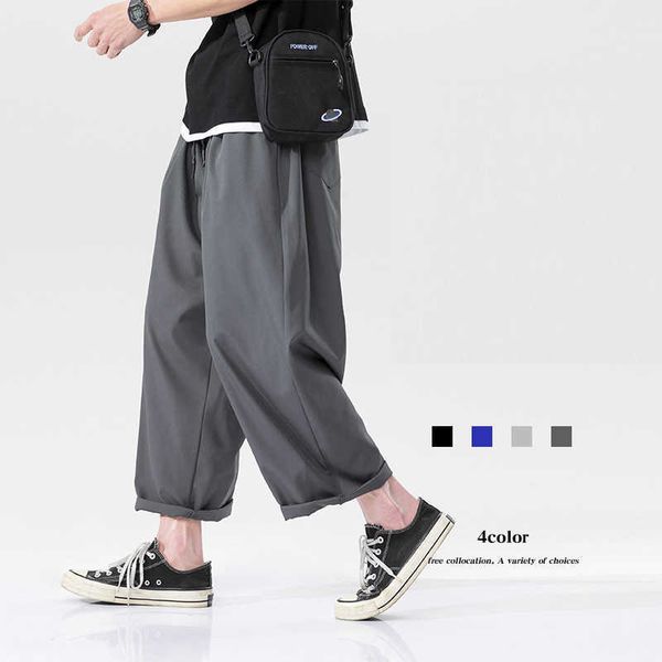 summer cool straight harem pants men solid elastic waist loose wide joggers baggy ankle-length pants drop 4xl 5xl 210528, Black
summer cool straight harem pants men solid elastic waist loose wide joggers baggy ankle-length pants drop 4xl 5xl 210528, Black