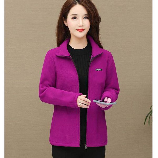 women's wool & blends autumn women sweatshirt winter jacket fleece coat zipper long sleeve outerwear sweatshirts high quality, Black
women's wool & blends autumn women sweatshirt winter jacket fleece coat zipper long sleeve outerwear sweatshirts high quality, Black