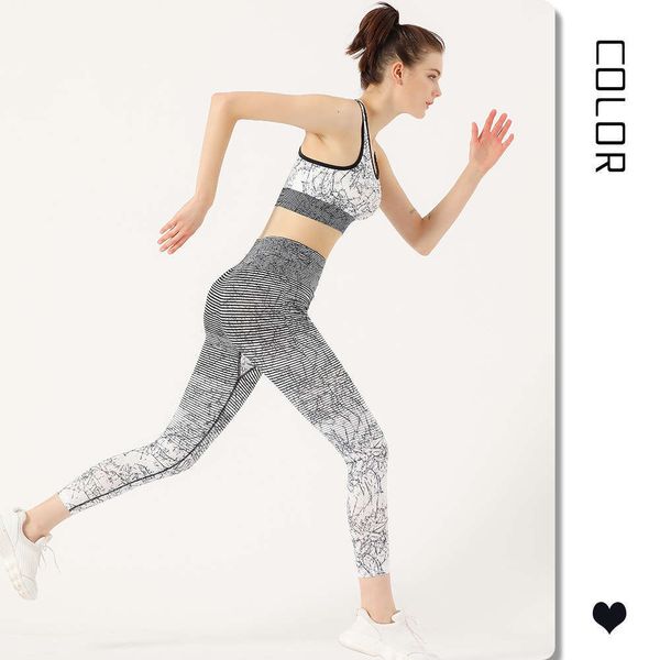 women's tracksuits tracksuitsprinted women's nine point yoga pants sports fitness bra two piece suit 7p86, Gray
women's tracksuits tracksuitsprinted women's nine point yoga pants sports fitness bra two piece suit 7p86, Gray