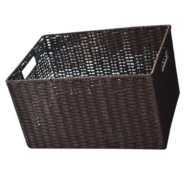 1pc rectangular cloths basket sundries storage container woven wicker for bedroom friends baskets
1pc rectangular cloths basket sundries storage container woven wicker for bedroom friends baskets