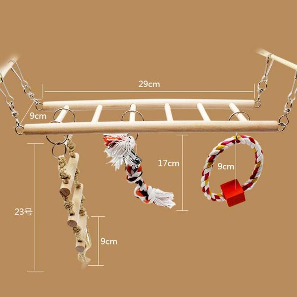 other bird supplies wholesales parrot toys climbing net hanging ladder bridge macaw cage chew decoration pet
other bird supplies wholesales parrot toys climbing net hanging ladder bridge macaw cage chew decoration pet