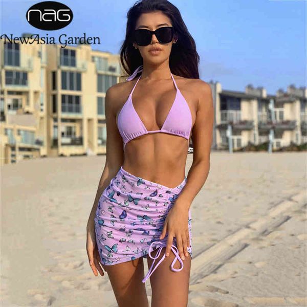 newasia swimwear women 3 piece bikini set print drawstring tie up mesh see through skirts sets lady fashion beach party outfits 210413, White;black
newasia swimwear women 3 piece bikini set print drawstring tie up mesh see through skirts sets lady fashion beach party outfits 210413, White;black