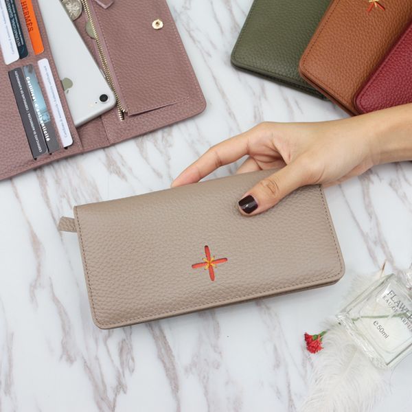 wallet cross pattern women's leather mobile phone bag korean version simple long hand head clip, Red;black
wallet cross pattern women's leather mobile phone bag korean version simple long hand head clip, Red;black