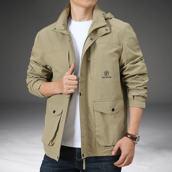 coat for male jeep shield spring autumn 2021 hooded middle-aged and young casual men's et, Black;brown
coat for male jeep shield spring autumn 2021 hooded middle-aged and young casual men's et, Black;brown