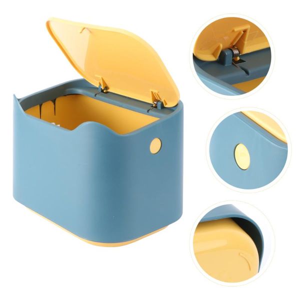 storage bottles & jars mini trash can deskmultifunction sundries bins waste container bucket -up garbage box for kitchen living room
storage bottles & jars mini trash can deskmultifunction sundries bins waste container bucket -up garbage box for kitchen living room