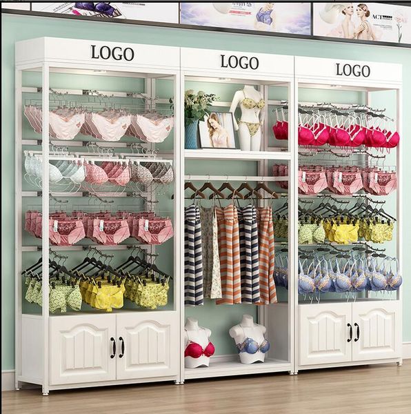 storage baskets underwear shop shelf display stand by the wall bra floor panties cabinet pajama
storage baskets underwear shop shelf display stand by the wall bra floor panties cabinet pajama