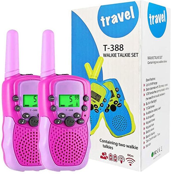 walkie talkie outdoor adventure long range 5km talker handheld chargeable kids talkies t388 with europe export standard
walkie talkie outdoor adventure long range 5km talker handheld chargeable kids talkies t388 with europe export standard