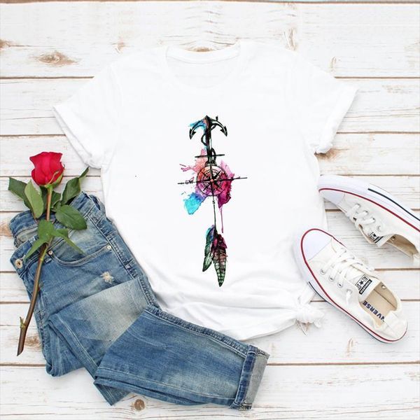 men print clothes feather arrow mens t shirt watercolor vintage lady summer graphic female ladies tee, White;black
men print clothes feather arrow mens t shirt watercolor vintage lady summer graphic female ladies tee, White;black