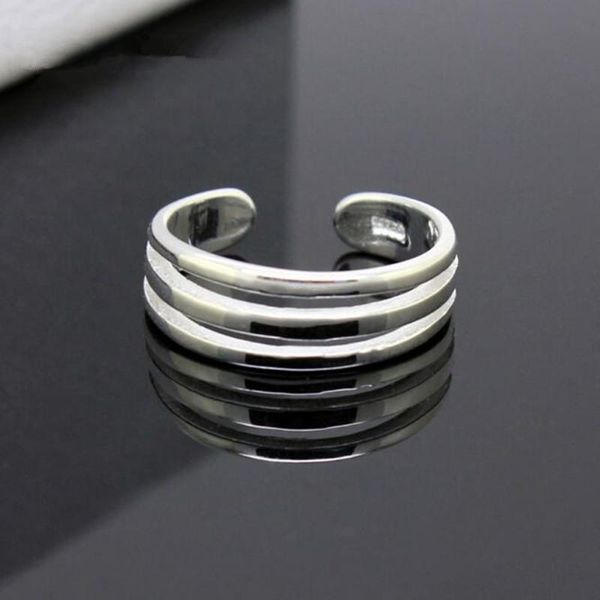 cluster rings fashion korean version of the simple 925 sterling silver jewelry three-tier adjustable opening creative sr182, Golden;silver
cluster rings fashion korean version of the simple 925 sterling silver jewelry three-tier adjustable opening creative sr182, Golden;silver