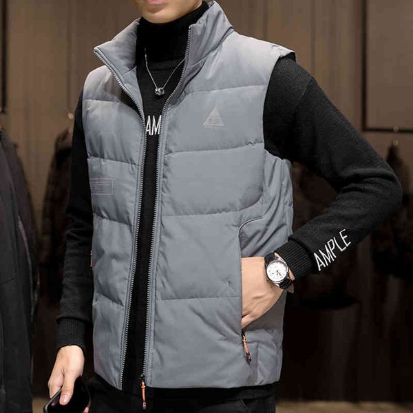 90% white duck down padded winter zip pockets sleeveless warm jacket men windbreaker thicken vest coats plus size 8xl, Black
90% white duck down padded winter zip pockets sleeveless warm jacket men windbreaker thicken vest coats plus size 8xl, Black
