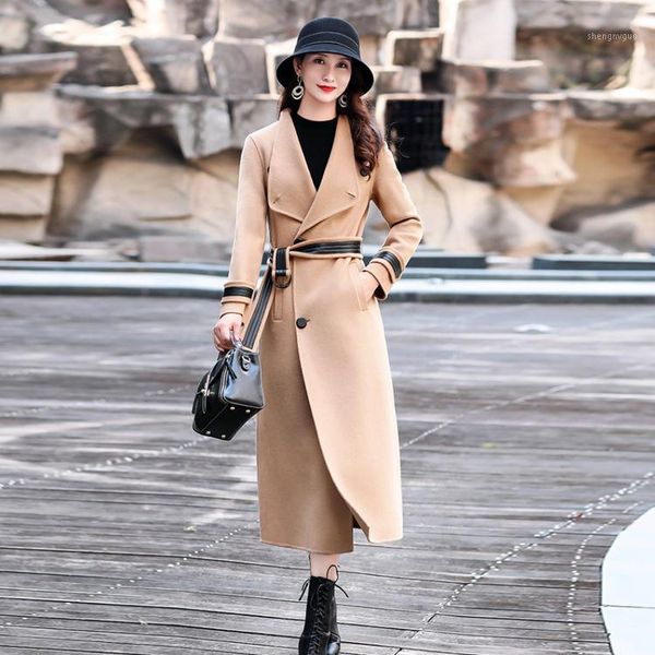pink coat winter coats wool cashmere woman parkas fall 2021 women women's & blends, Black
pink coat winter coats wool cashmere woman parkas fall 2021 women women's & blends, Black