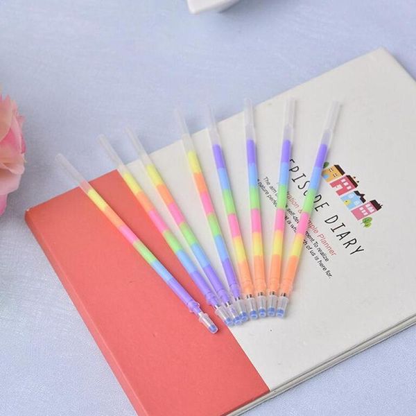 pcs multi color refill highlighters rainbow gel pens ball fluorescent pen painting point refills students, Black;red
pcs multi color refill highlighters rainbow gel pens ball fluorescent pen painting point refills students, Black;red