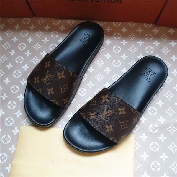 fashion designer leather luxury men flat slippers women sandals slides woman louis flip flops vitton channel slipper, Black
fashion designer leather luxury men flat slippers women sandals slides woman louis flip flops vitton channel slipper, Black