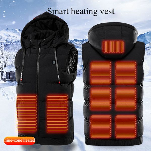 zone 9 heated men's vt, svels hooded thick et, usb, very warm, outdoor hunting, Black;white
zone 9 heated men's vt, svels hooded thick et, usb, very warm, outdoor hunting, Black;white