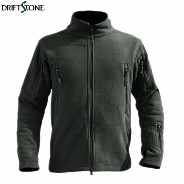 men's jackets winter autumn lightweight tactical military fleece jacket casual warm army men polartec outerwear lining coat, Black;brown