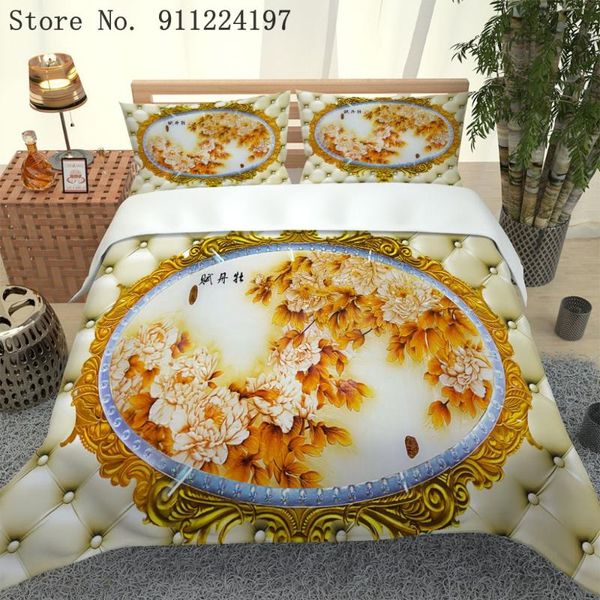 bedding sets jade plate printing duvet cover golden bed sheet adults old people 2/3pcs single double microfiber
bedding sets jade plate printing duvet cover golden bed sheet adults old people 2/3pcs single double microfiber