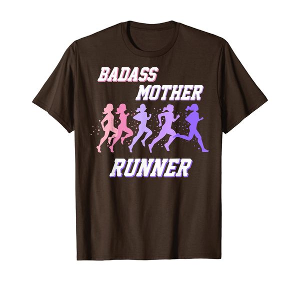 Badass Mother Runner Shirt Funny Running Mama T-shirt, Mainly pictures