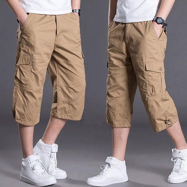 men's pants summer mens cargo combat outdoor 3/4 shorts baggy loose casual work cotton 100% plus size s-5xl, Black
men's pants summer mens cargo combat outdoor 3/4 shorts baggy loose casual work cotton 100% plus size s-5xl, Black