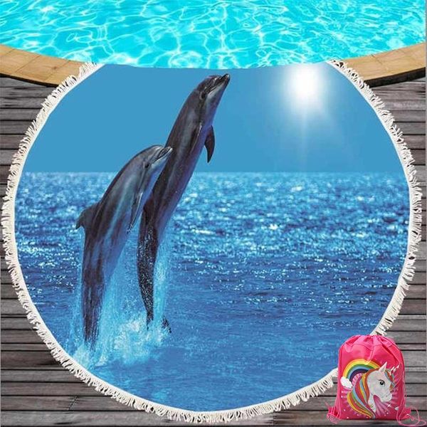 towel dolphin ocean fish round beach tassels microfiber towels for living room home decorative drawstring backpack bag
towel dolphin ocean fish round beach tassels microfiber towels for living room home decorative drawstring backpack bag