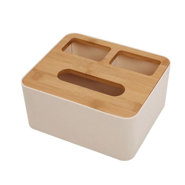 tissue boxes & napkins plastic box holder multifunction deskcontainer sundries organizer for living room bedroom (white)
tissue boxes & napkins plastic box holder multifunction deskcontainer sundries organizer for living room bedroom (white)