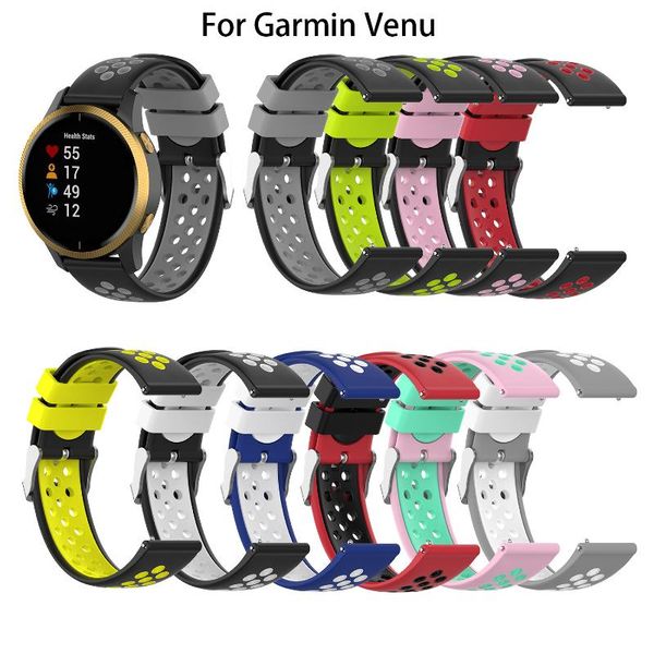 watch bands soft wristband band for garmin venu sport smartwatch strap replacement accessories bracelet belt, Black;brown
watch bands soft wristband band for garmin venu sport smartwatch strap replacement accessories bracelet belt, Black;brown