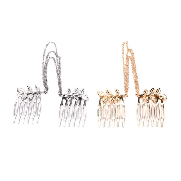 hair clips & barrettes 1pc gold chain with leaf comb accessories vintage double head -fine headbands for women girl lady, Golden;silver
hair clips & barrettes 1pc gold chain with leaf comb accessories vintage double head -fine headbands for women girl lady, Golden;silver