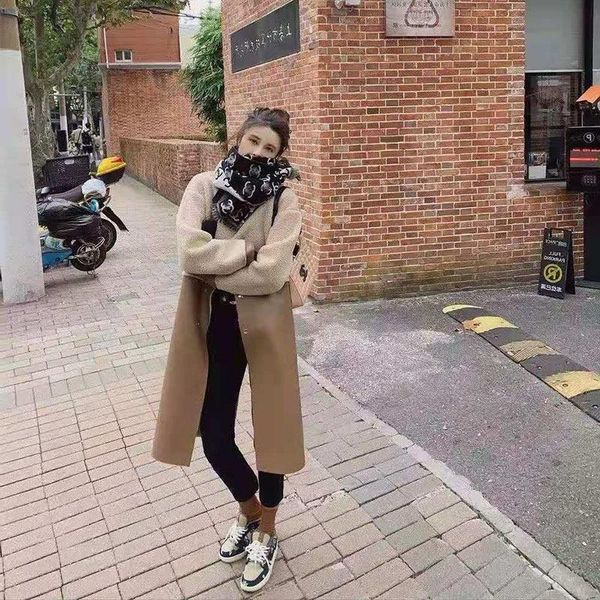 women's wool & blends fur integration of fund 2021 autumn winters in the long-haired female thickening coat to keep warm, Black
women's wool & blends fur integration of fund 2021 autumn winters in the long-haired female thickening coat to keep warm, Black