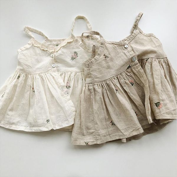 newborn baby girls clothing sets embroidery floral sling shirts ruffles collar bodysuits 2pcs korean style toddlers kids outfits, White
newborn baby girls clothing sets embroidery floral sling shirts ruffles collar bodysuits 2pcs korean style toddlers kids outfits, White